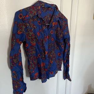 Vintage floral button up